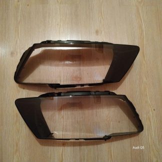 Стекла фар Audi Q5  SQ5 8R 12-17 Рестайлинг заводське нове прозоре скло з полікарбонату для передньої оптики